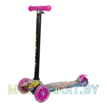 Самокат 21st Scooter Maxi PK 036Z3 (розовый)